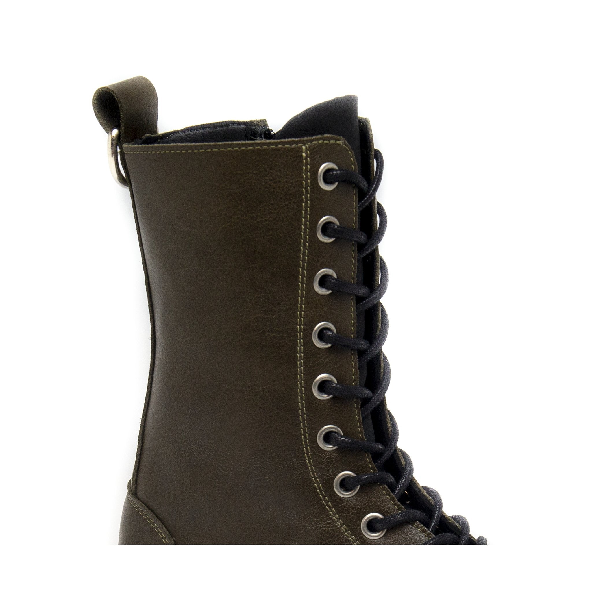 vegan lace up boots