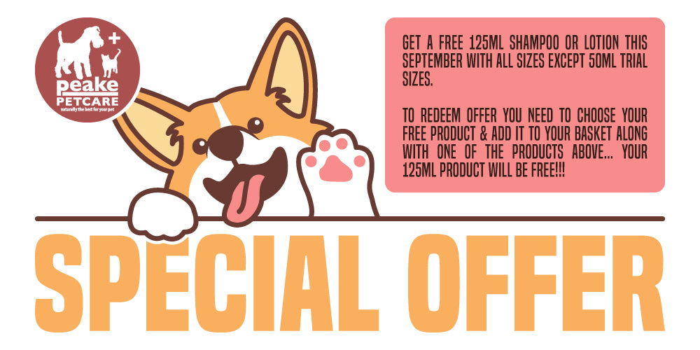 Quistel Peake Pet Care Special Offer Banner