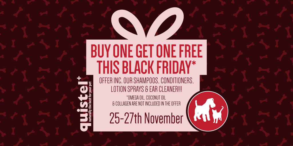 quistel, petcare, pets, dogs, black friday, sale, grooming,