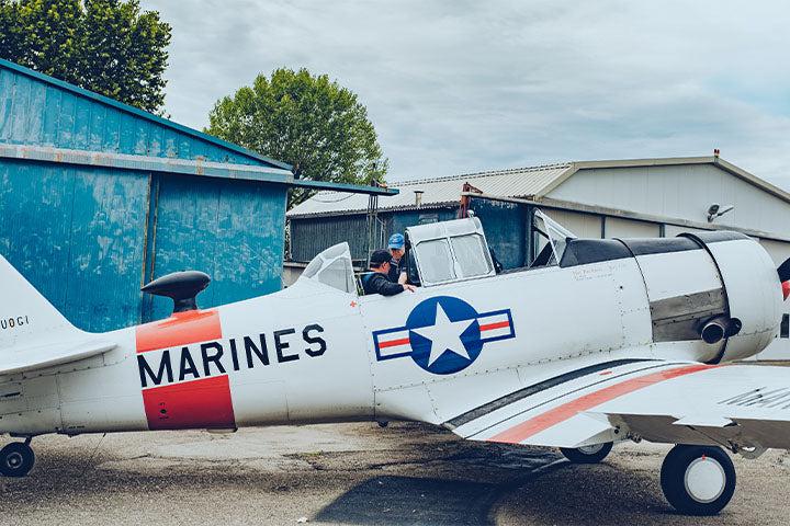 Akrobatik Flug über den Wildays