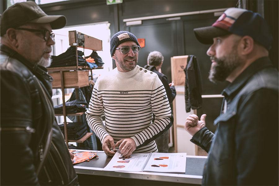 Denim résistant à l'abrasion de la marque française Bolid'ster