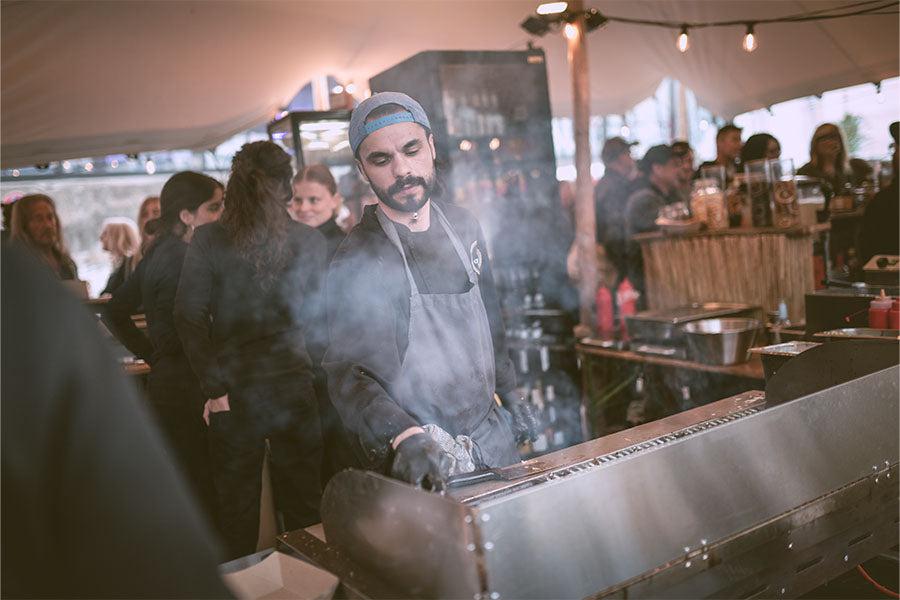 Grace Catering in Action, auch wenn es manchmal länger dauerte, war es die Zeit wert