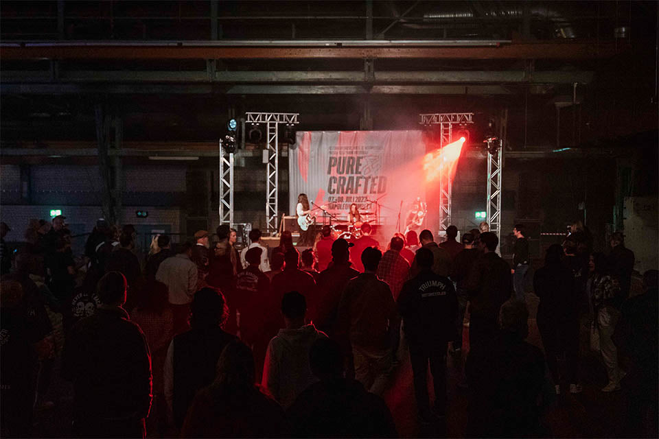 Live auf der Bühne der Zenith Halle