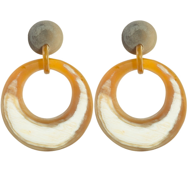Horn Jewelry Earrings 