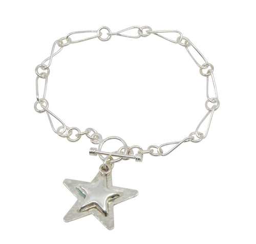 Sterling Silver Moon and Stars Pendant Necklace from Taxco, Mexico