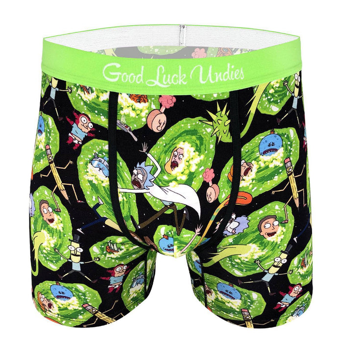 Men's Rick and Morty, Run Away! Underwear – Good Luck Sock
