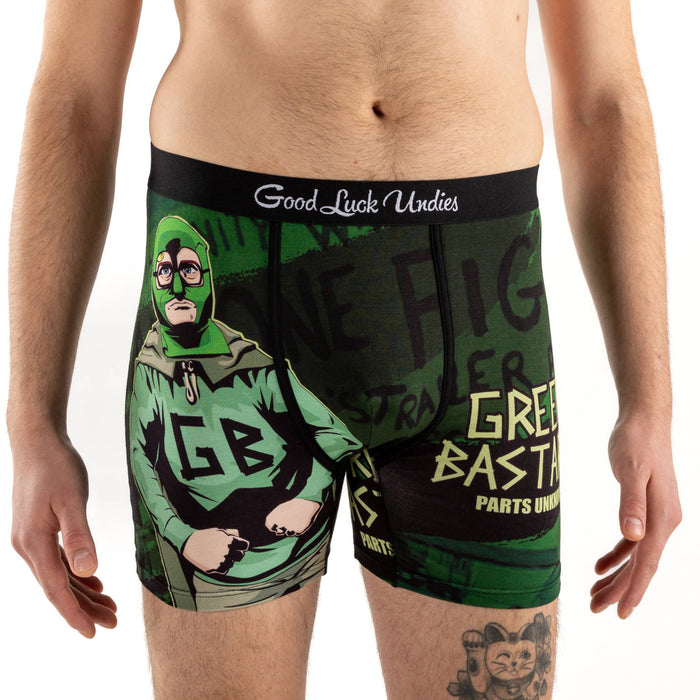 PSD Underwear Men's Boxer Briefs Bob Ross No Mistakes Just
