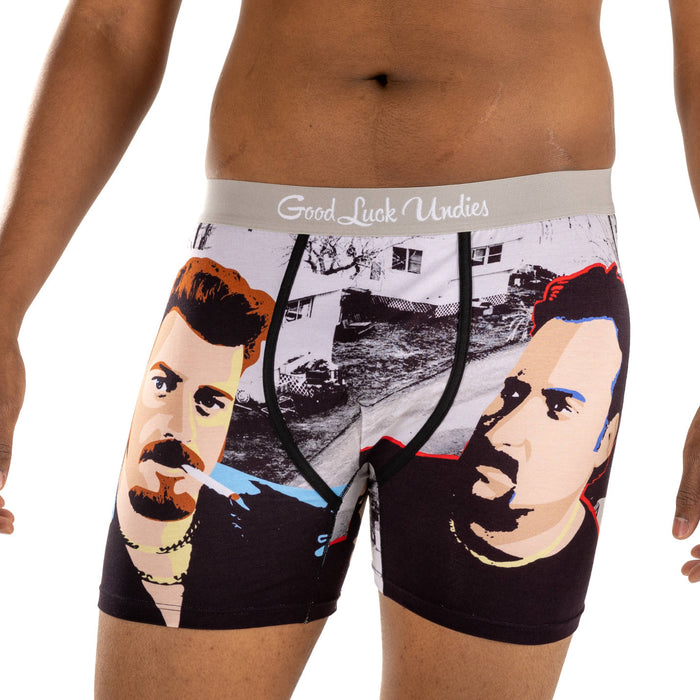 Men's Trailer Park Boys, Green Bastard Underwear – Good Luck Sock