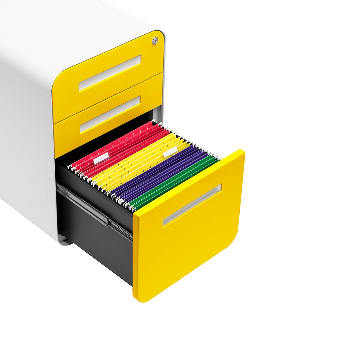 Stockpile Curve File Cabinet (Yellow Faceplate) - Laura ...