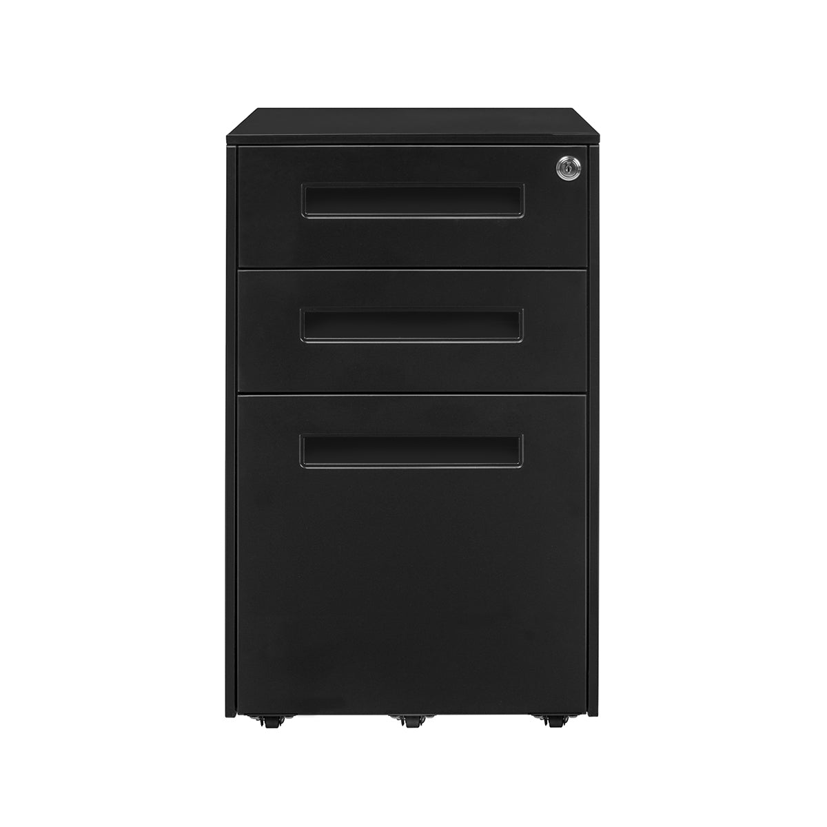 Stockpile Square File Cabinet (Black)