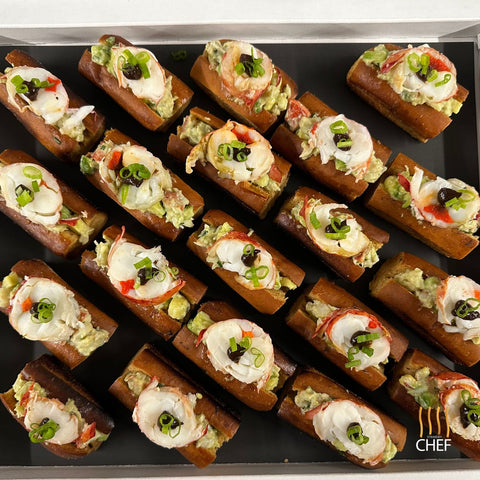 Gourmet Canapes for your luxury party and any other event in London