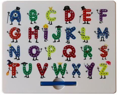 magnetic alphabet learner