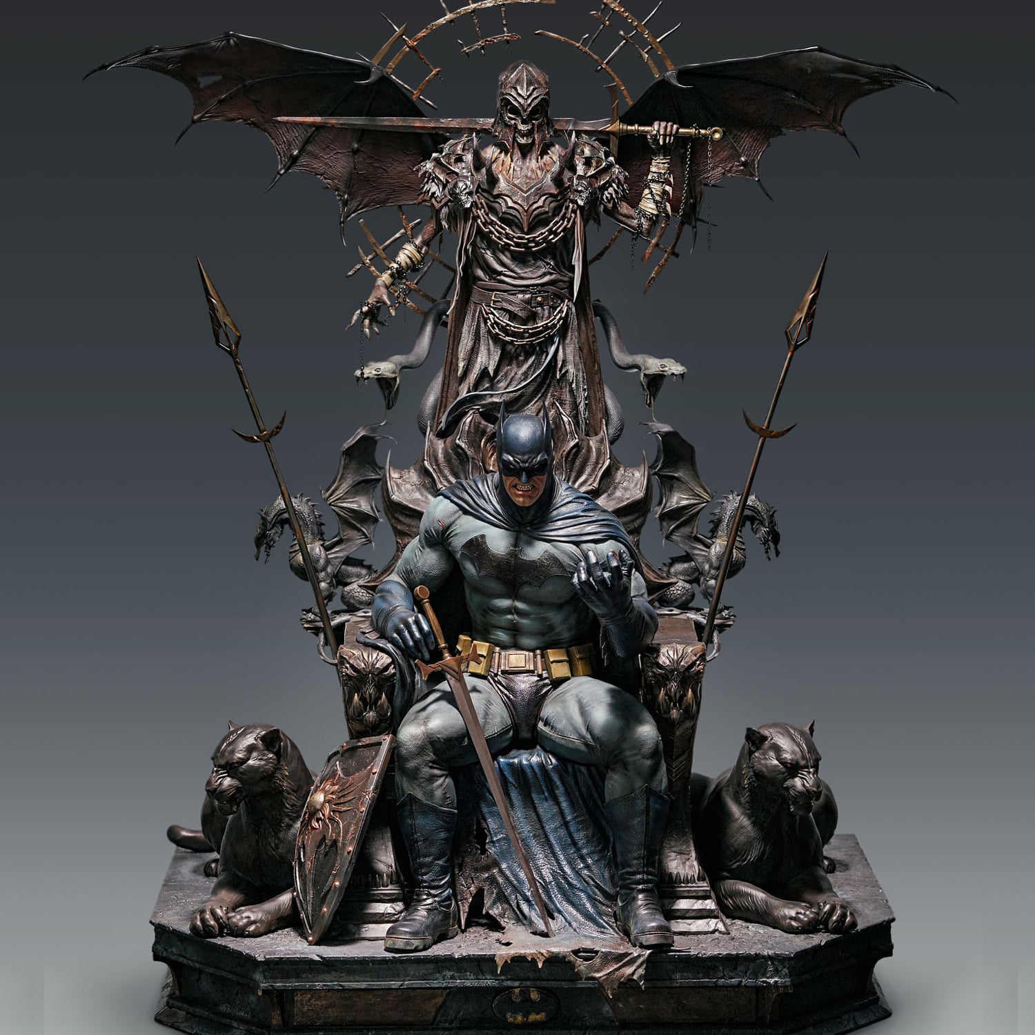 Queens Studio Batman on Throne (Premium Edition) 1/4 Scale Statue – The  Statue Depot Store