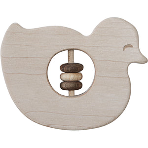 Wooden Animal Rattle - Hazel & Fawn 