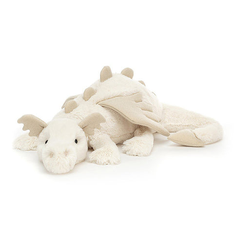 White Colored Dragon Stuffed Toy