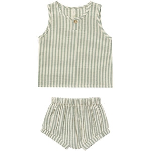 Baby Tank Set | Summer Stripes - Hazel & Fawn 