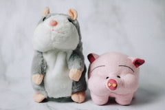 Stuffed Animal Hamster and Pig