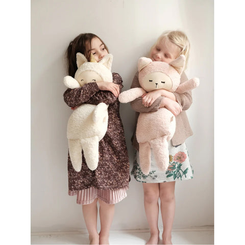 children with fabelab cute stuffed animals