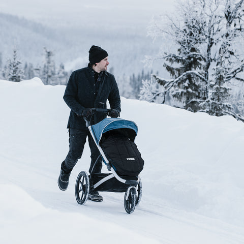 thule footmuff cold weather stroller accessory