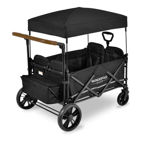 WonderFold XM4 Stroller Wagon four seater