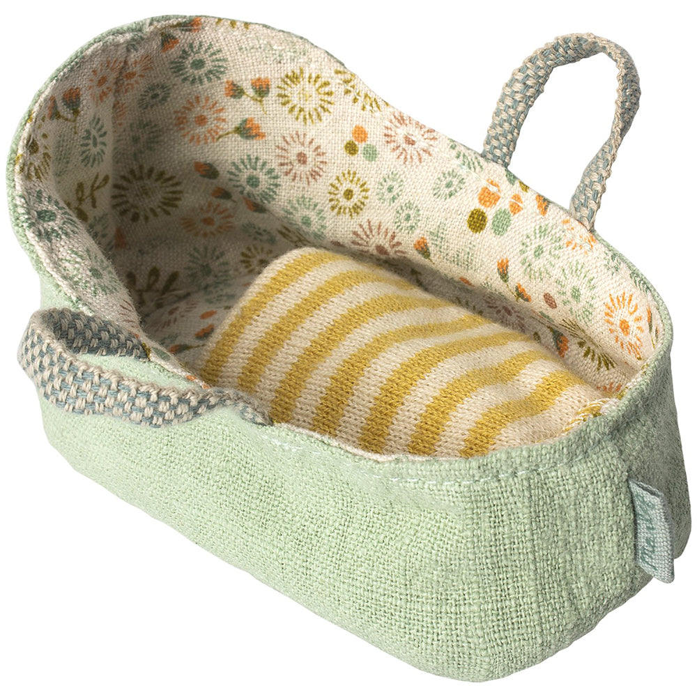 maileg mouse in carrycot