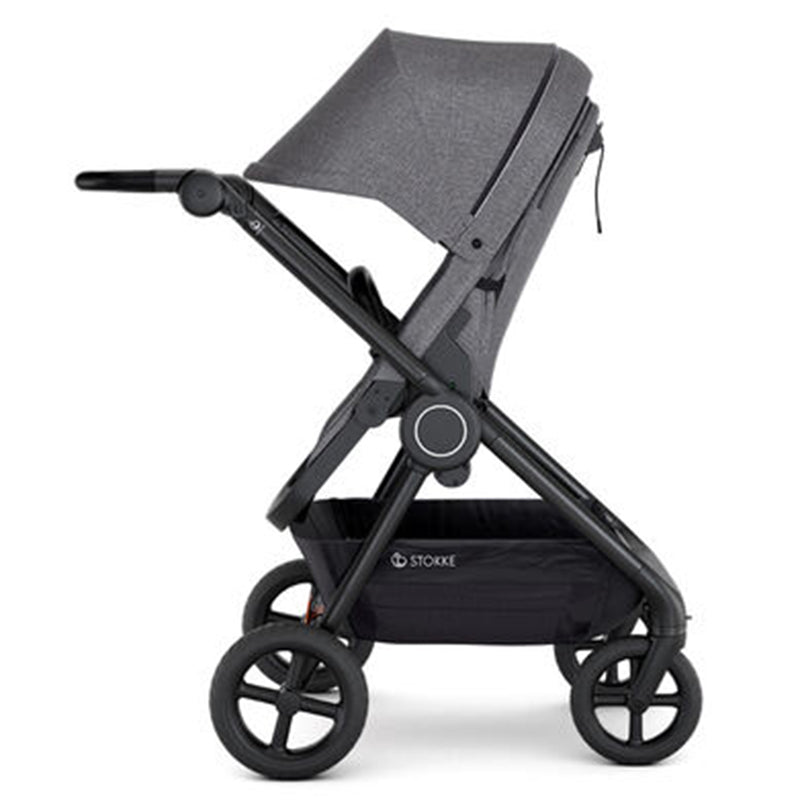 black baby stroller