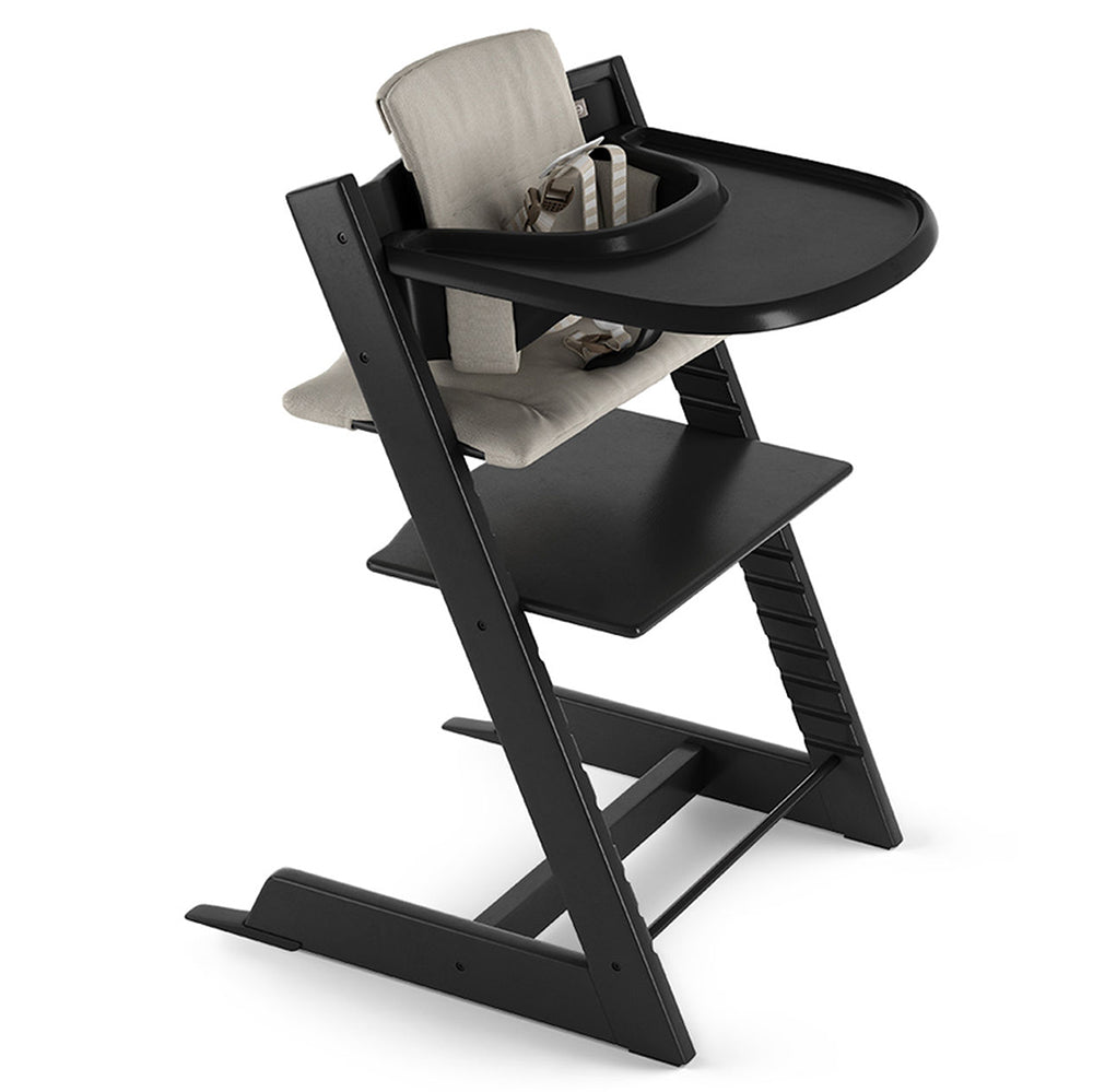Stokke Beech Wood Adjustable Ergonomic Tripp Trapp High Chair Complete