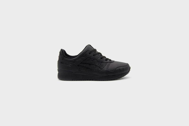 asics gel lyte iii black/black