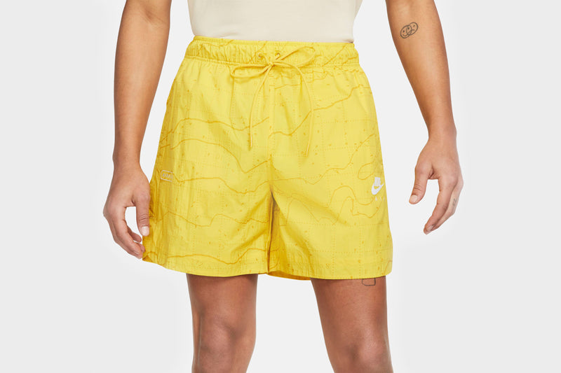 yellow nike air shorts