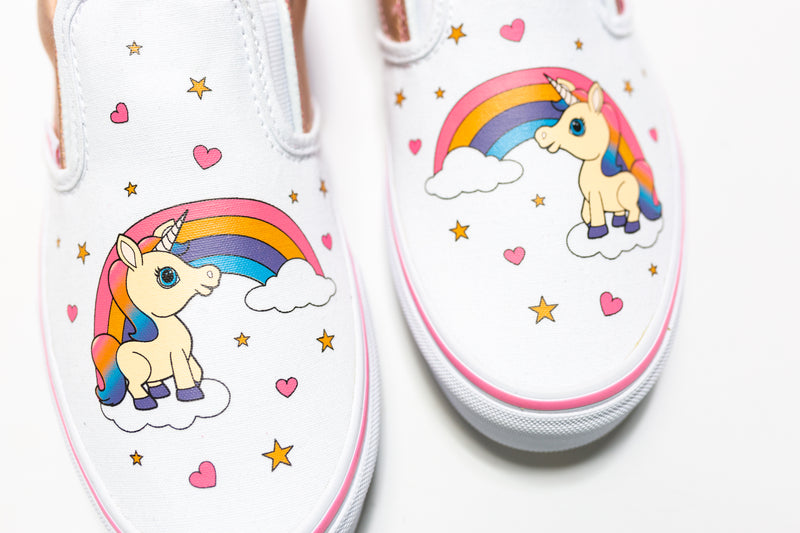 unicorn rainbow vans