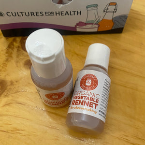 Organic Vegetable Rennet - for Cheese Making - by Cultures for Health - The Hippie Farmer - Rennet For Cheese Making