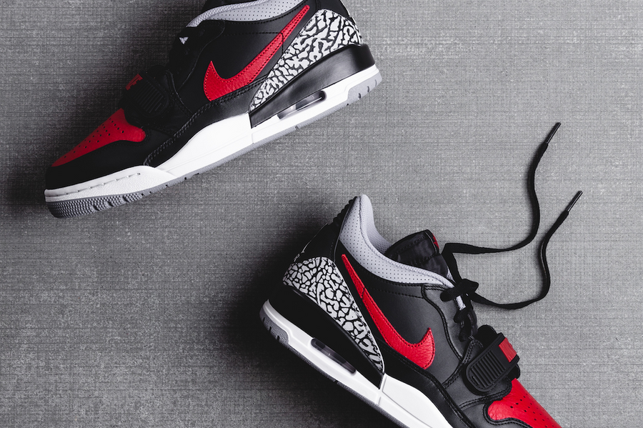 air jordan legacy 312 low black cement