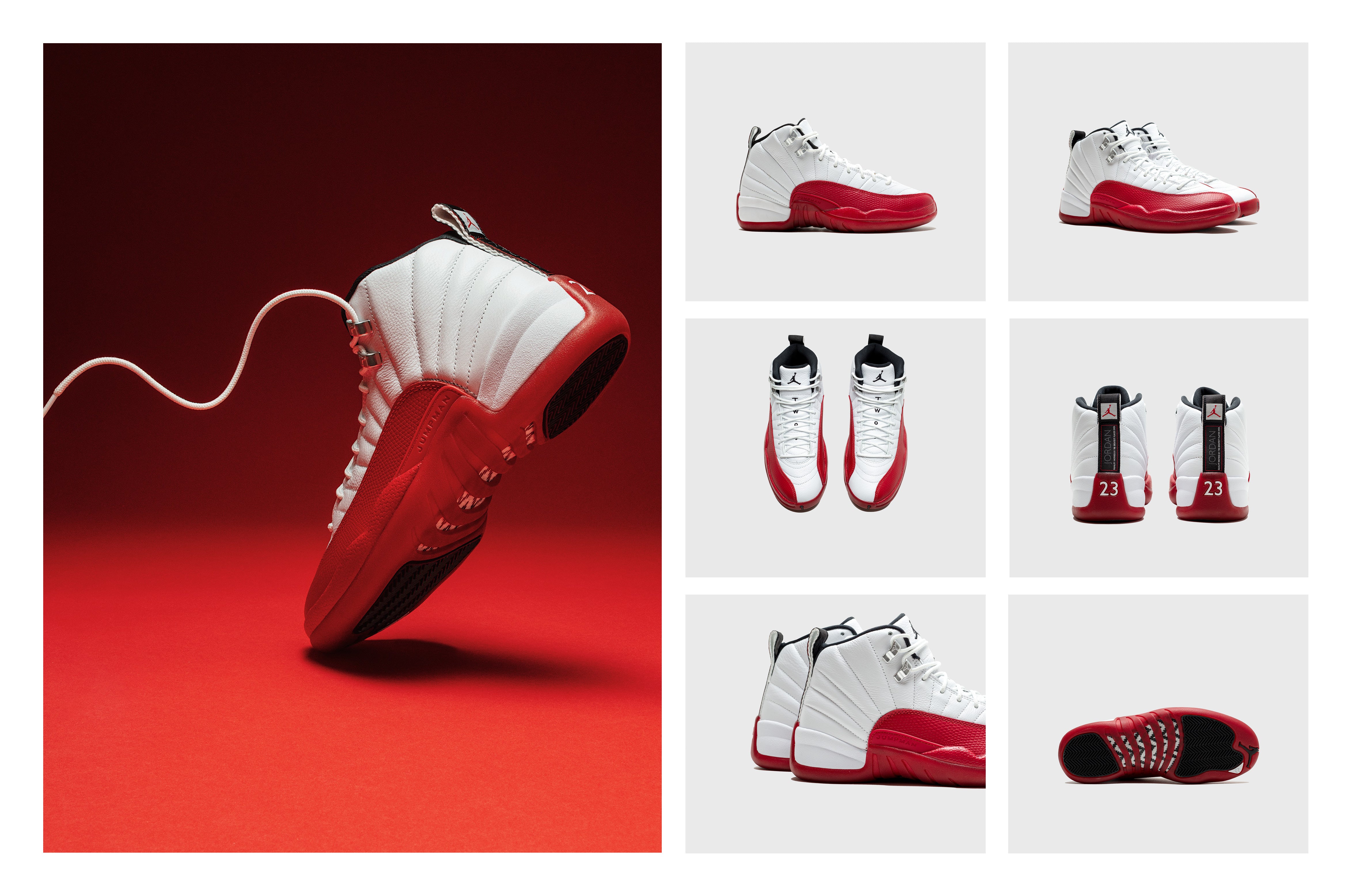 Jordan Air Jordan 12 Retro 'Cherry' Red/White