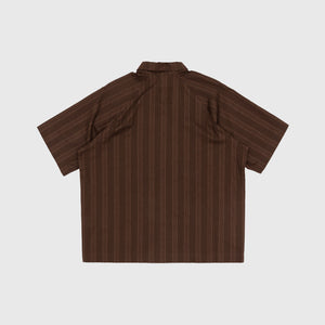 RAGLAN DOBBY STRIPED S/S SHIRT