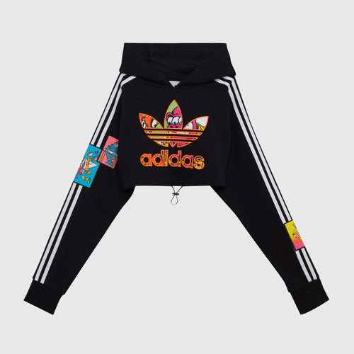 ADIDAS JEREMYSCOTTCROPHOODW H53361 BLACK FRONT 500x