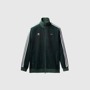 ADIDAS ORIGINALSCORDTRACKJACKET HC4309 GREEN FRONT 300x300