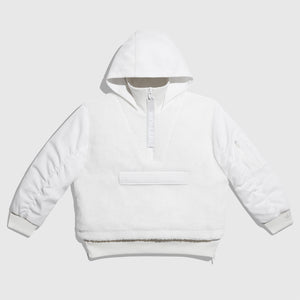 ADIDAS ORIGINALS HALF ZIP SHERPA JACKET X IVY PARK