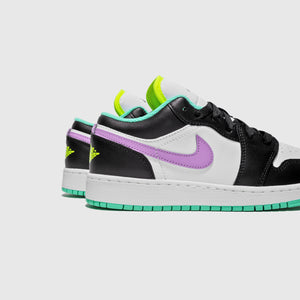 AIR JORDAN 1 LOW (GS) "GREEN GLOW"