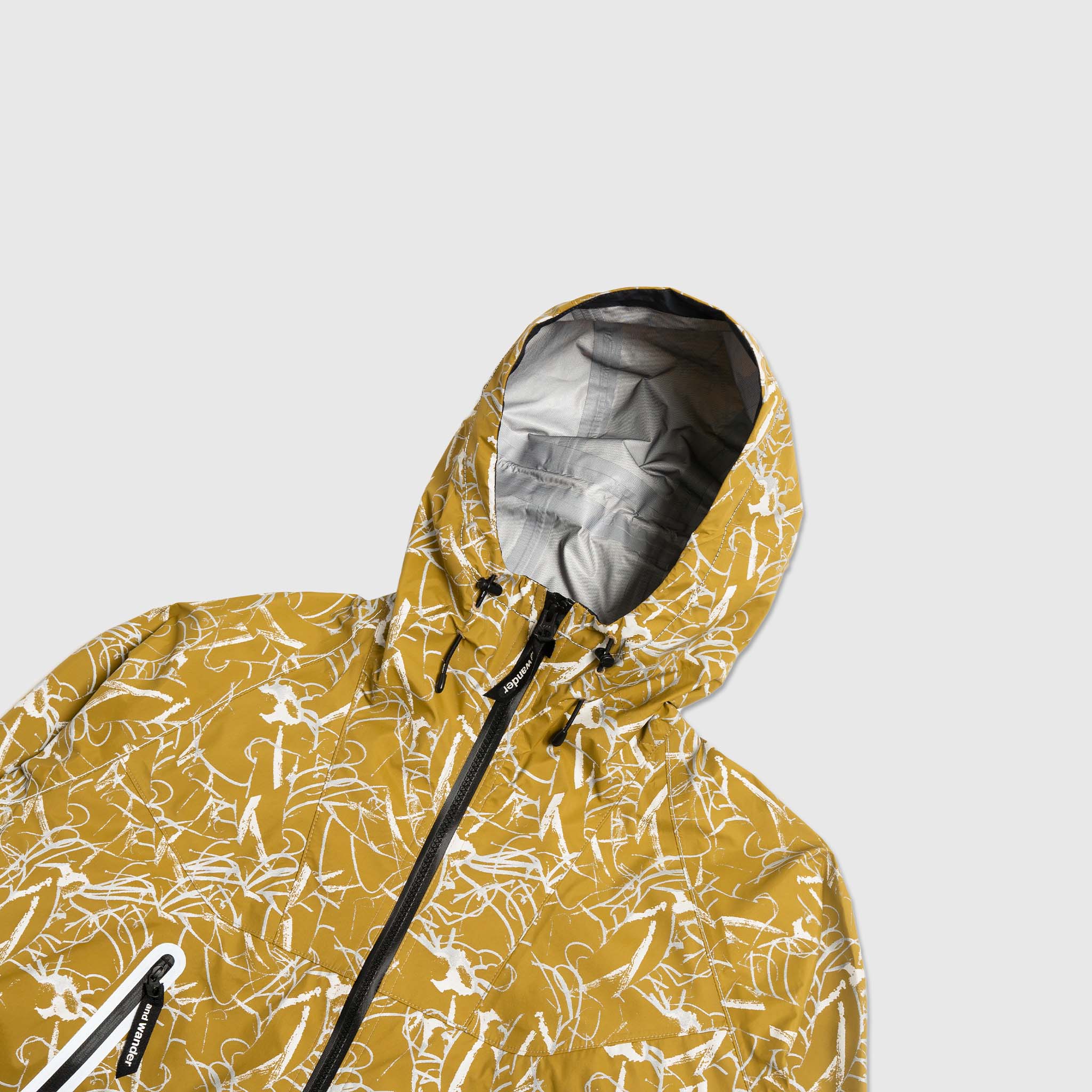 REFLECTIVE PRINTED RAIN JACKET – PACKER SHOES