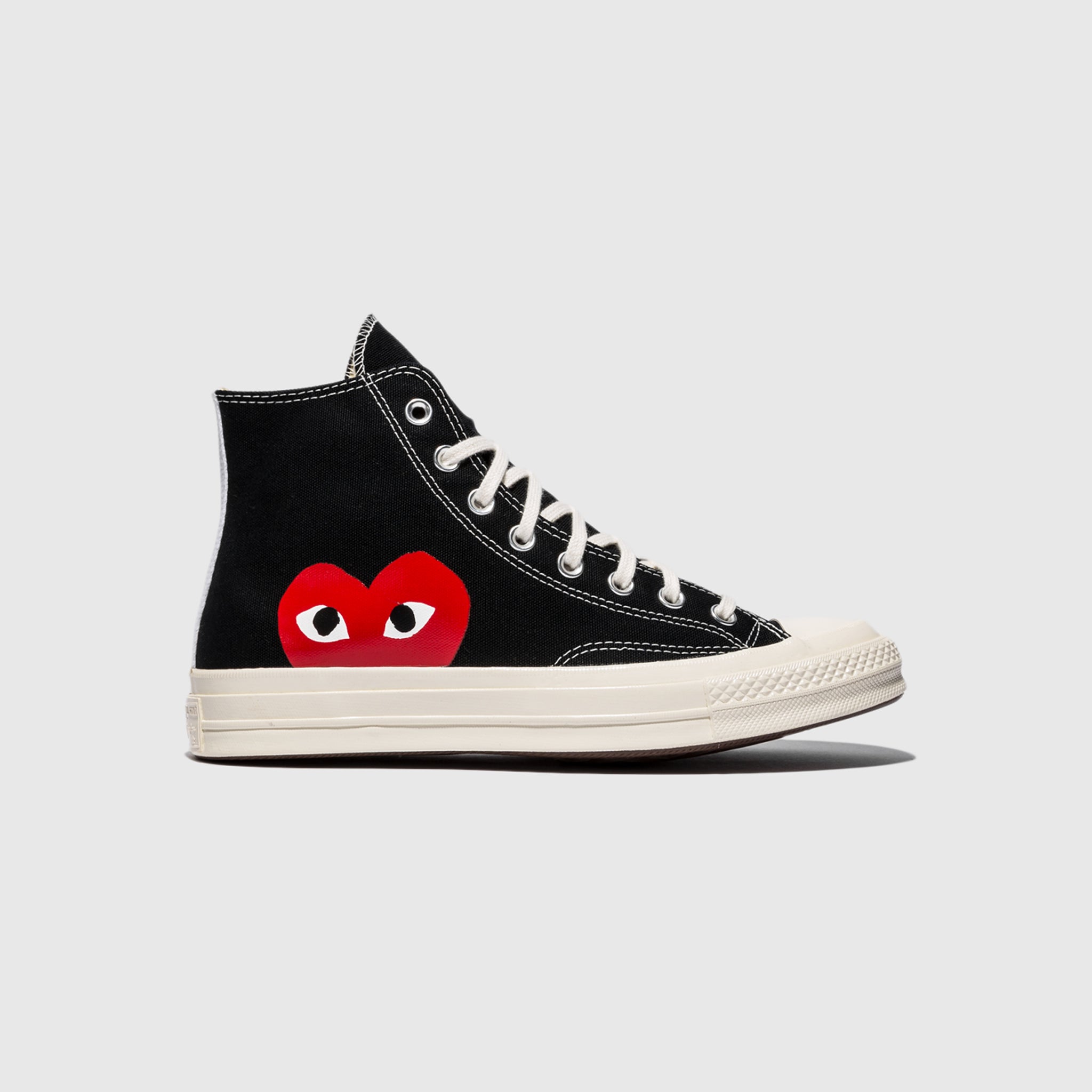 CDG PLAY CONVERSE CHUCK TAYLOR ALL-STAR '70 HIGH – PACKER SHOES