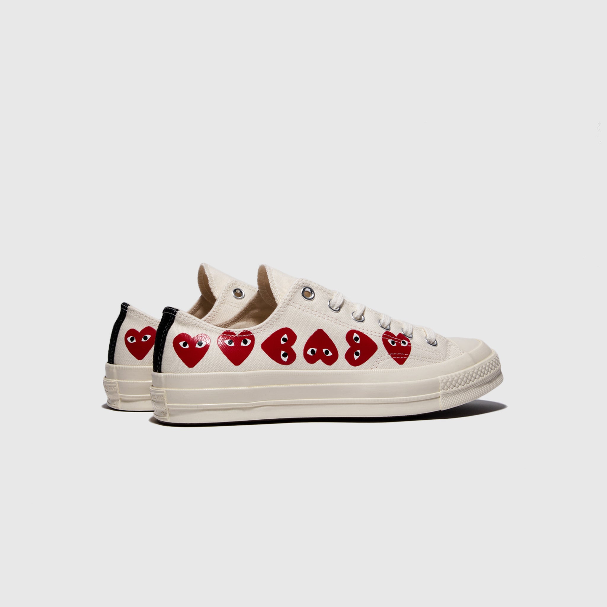 cdg converse small heart