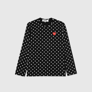 POLKA DOT L/S T-SHIRT