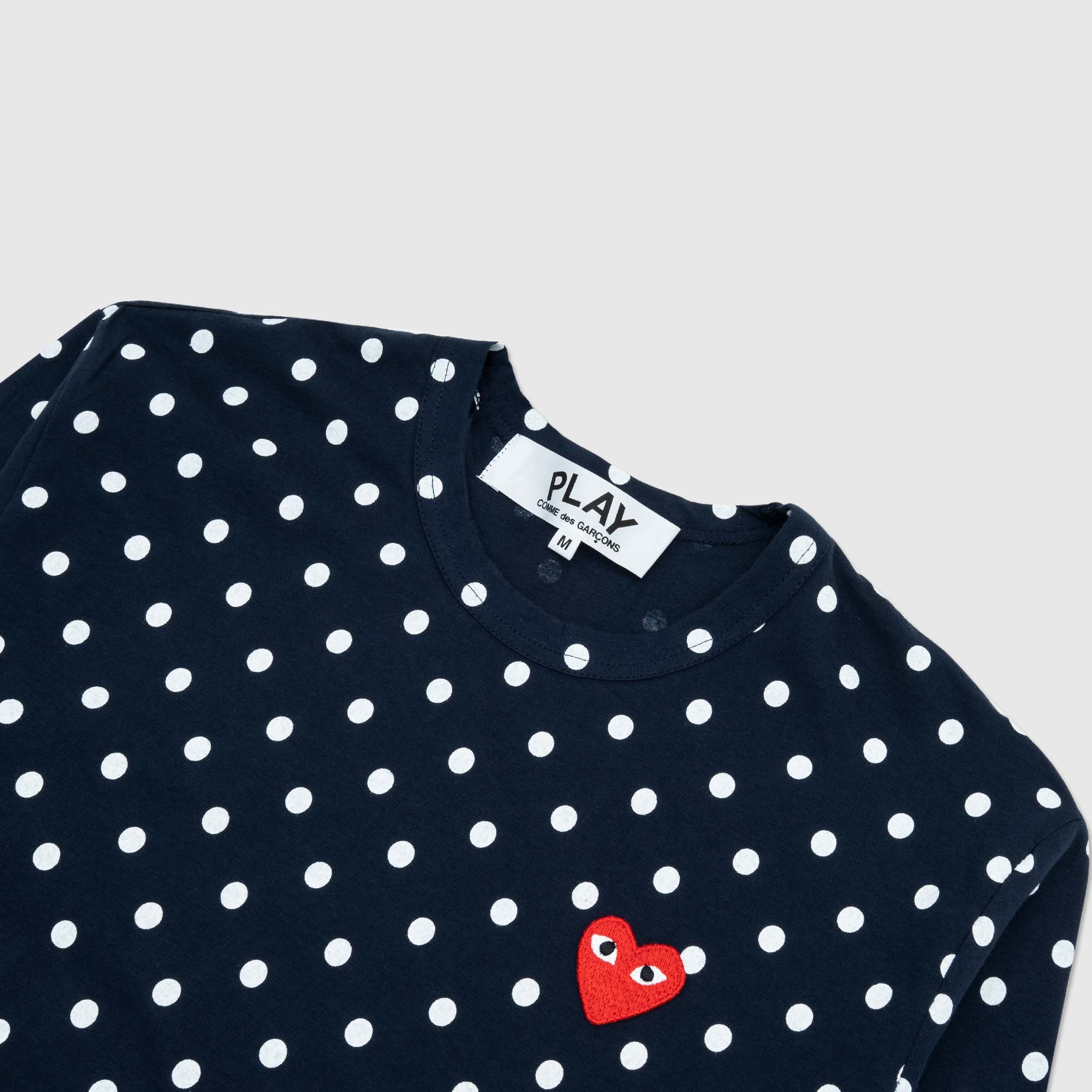 POLKA DOT L/S T-SHIRT