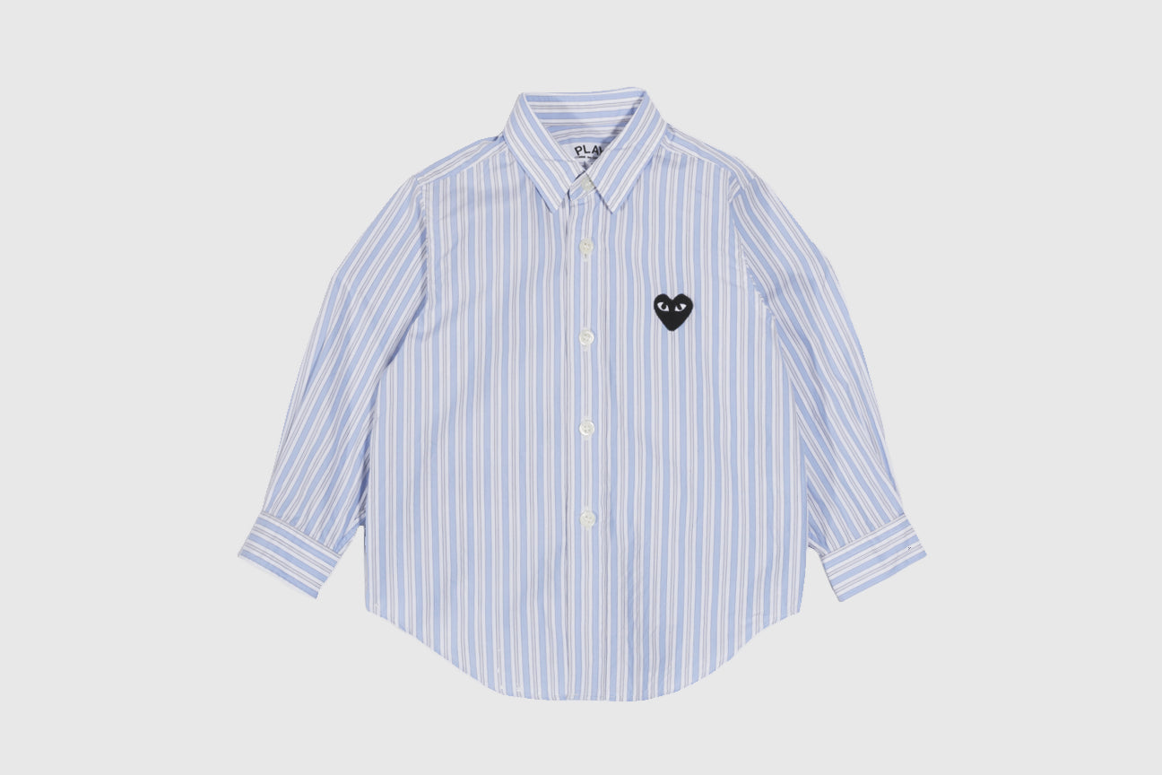 cdg light blue shirt