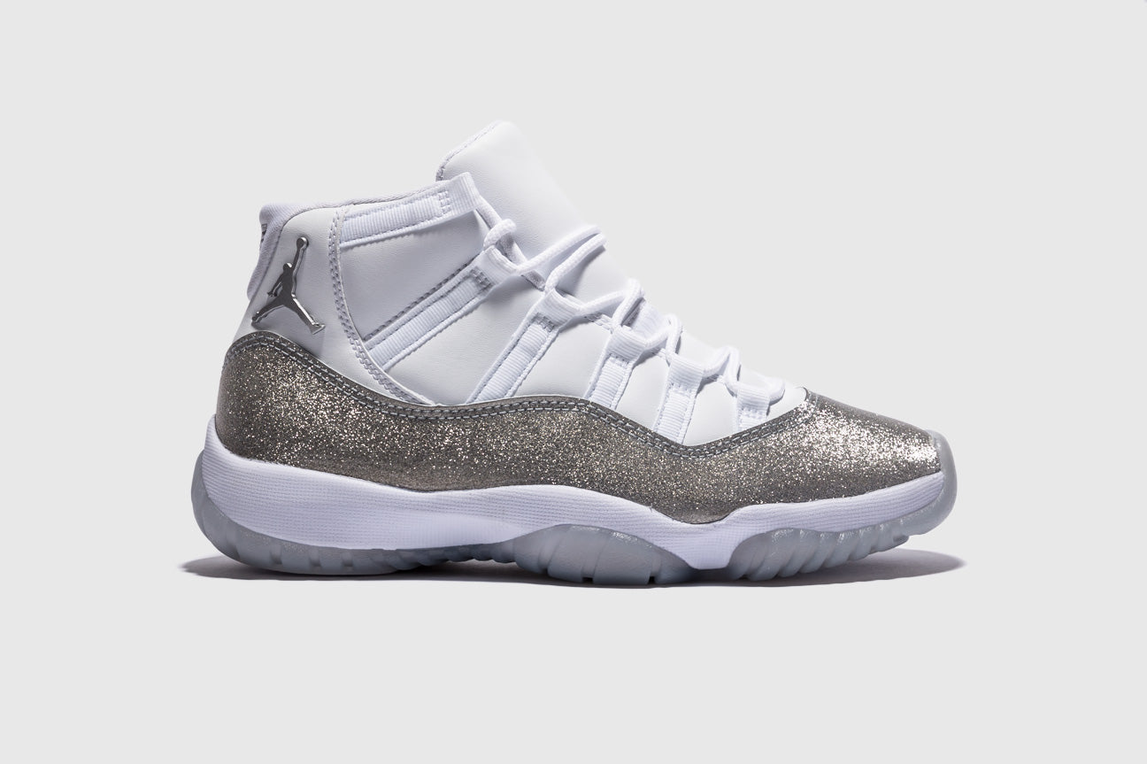 11 glitter jordans