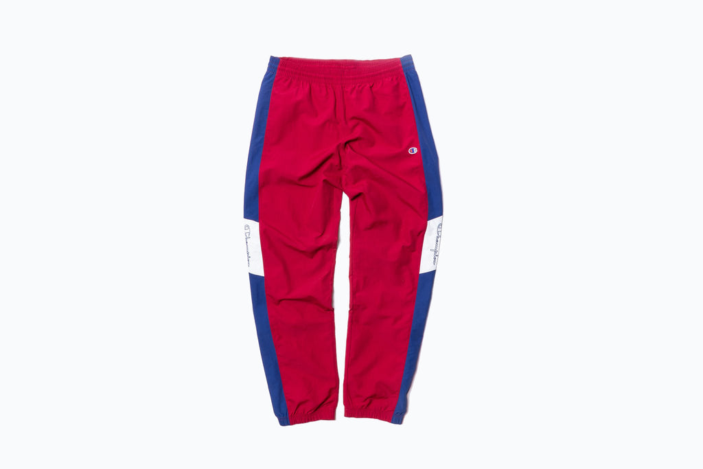 champion reverse weave colorblock track pant