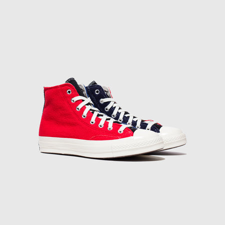 CHUCK 70 HI "UPCYCLED FLEECE"