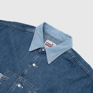 DIESEL D4D STONE WASHED DENIM SHIRT