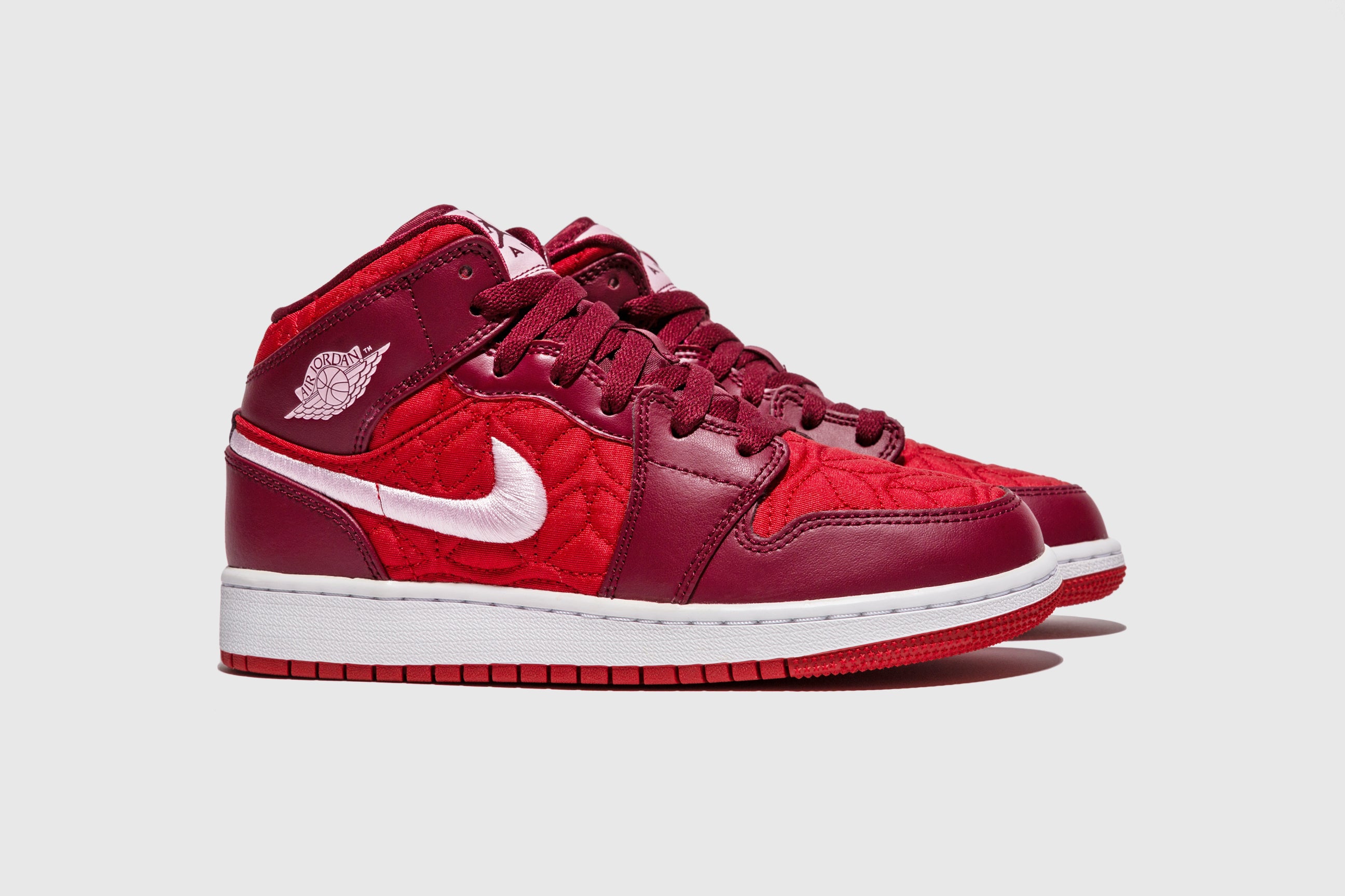 air jordan 1 mid gs red