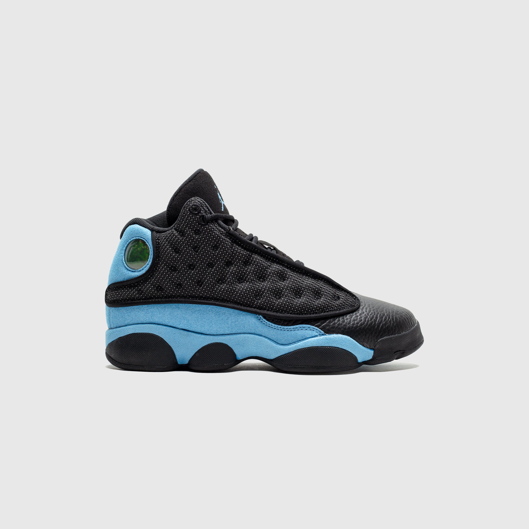black and turquoise jordans 13